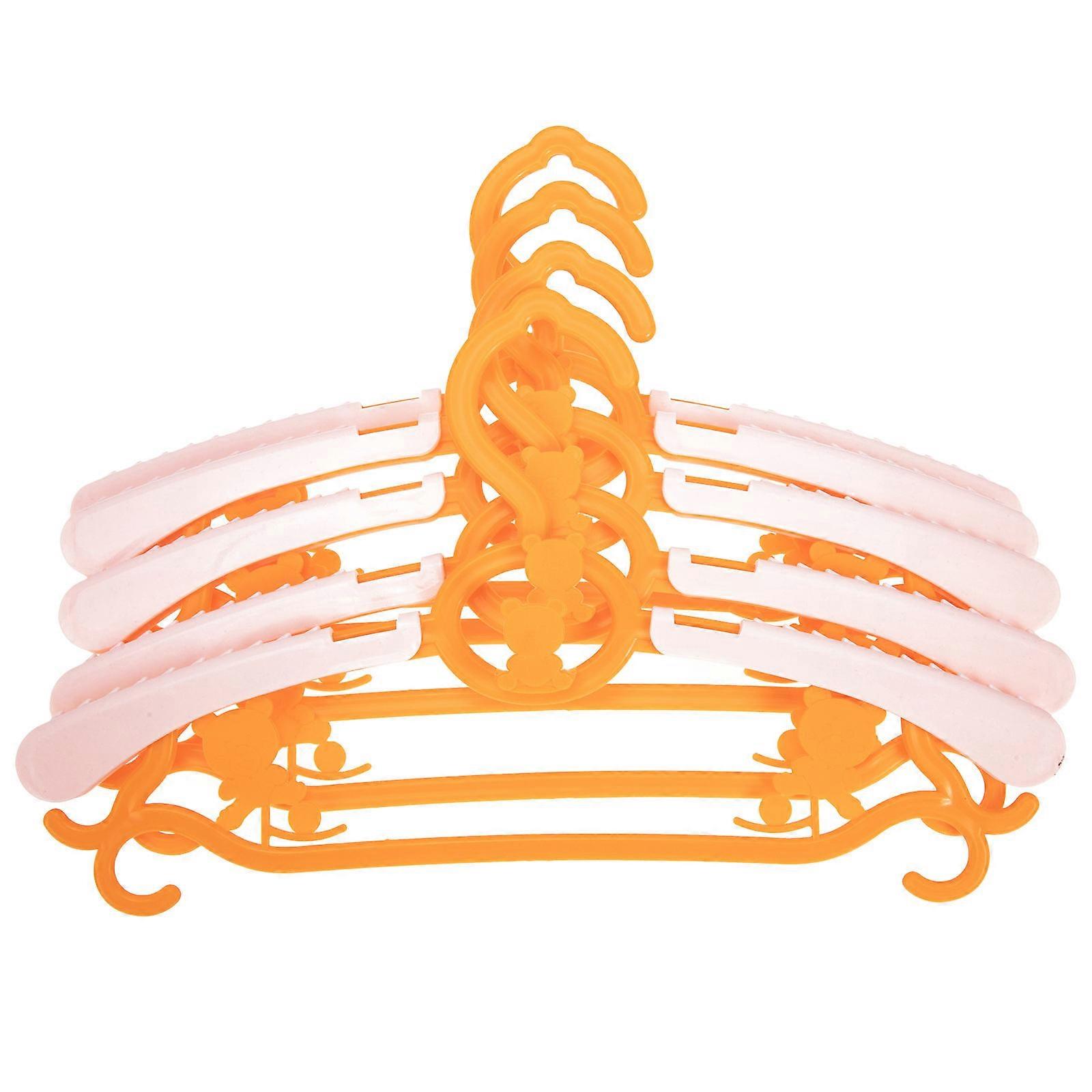 Kids Hangers 10 Pcs Standard Size Hangers For Closet Storage Suitable For Coats And Shirts