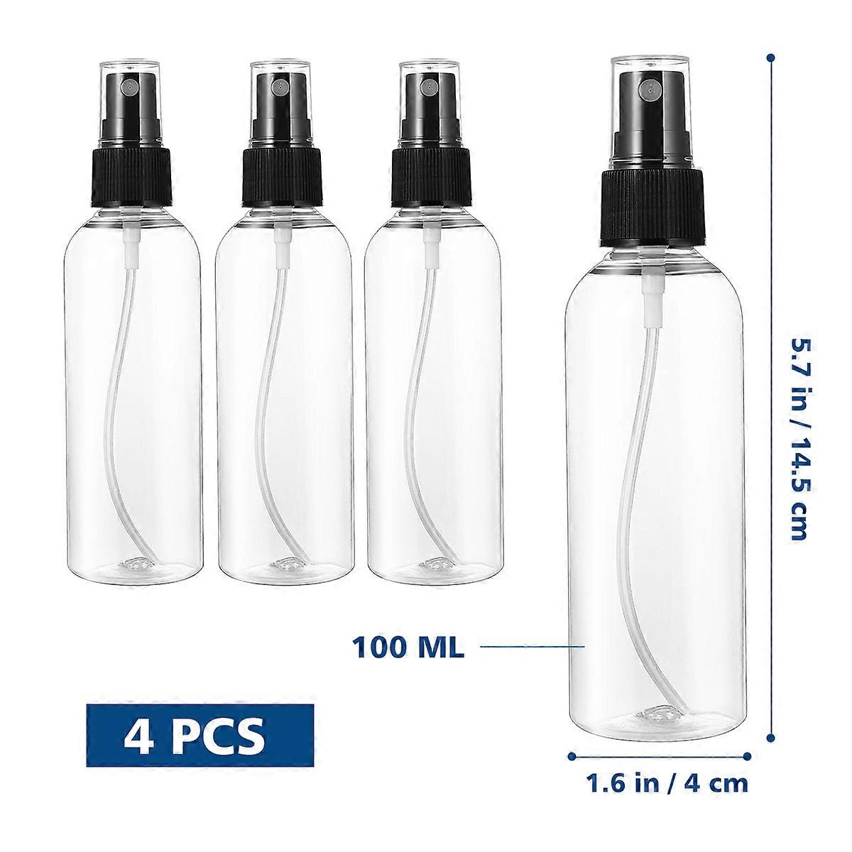 Empty Spray Bottle Plastic Refillable Spray Bottle Convenient 3Pcs Set