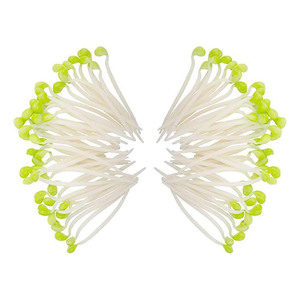 Artificial Bean Sprouts Plastic Decoration for Kitchen Use 50Pcs Collection