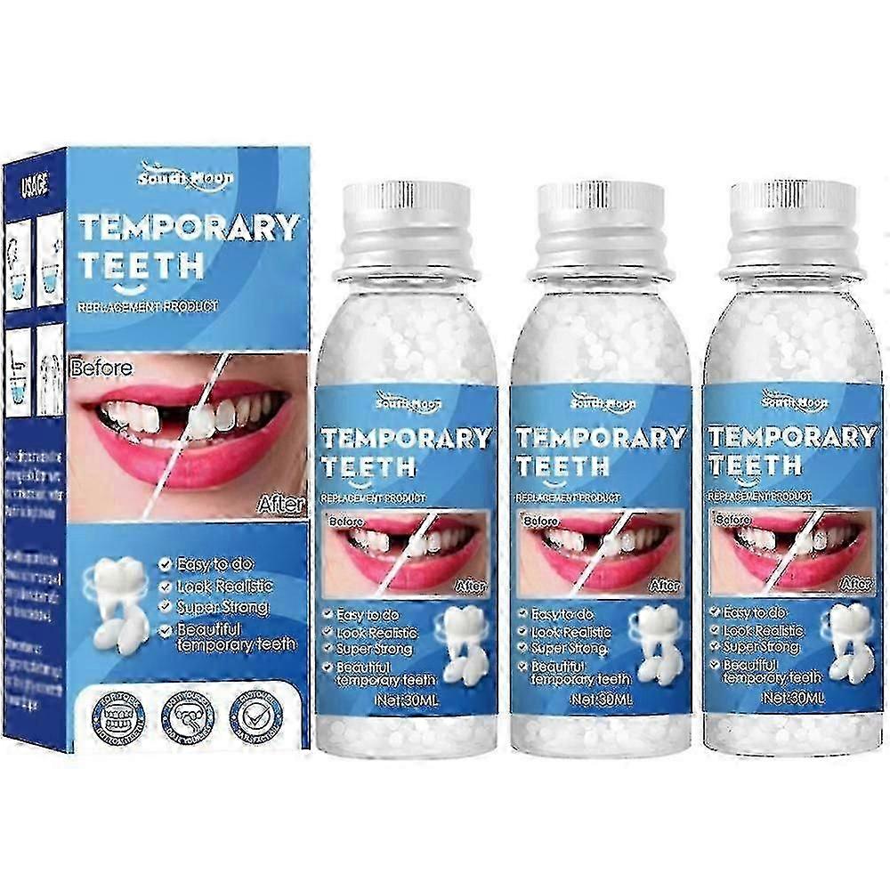 Fake Teeth Solution with Strong Teeth Dental Cement