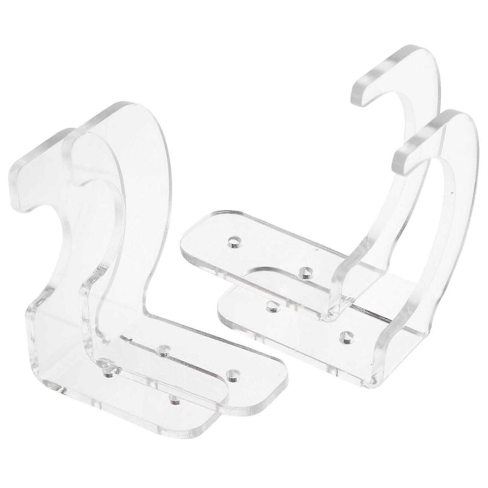 Glowing Military Sword Display Holder for 2Pairs Wall Mounts
