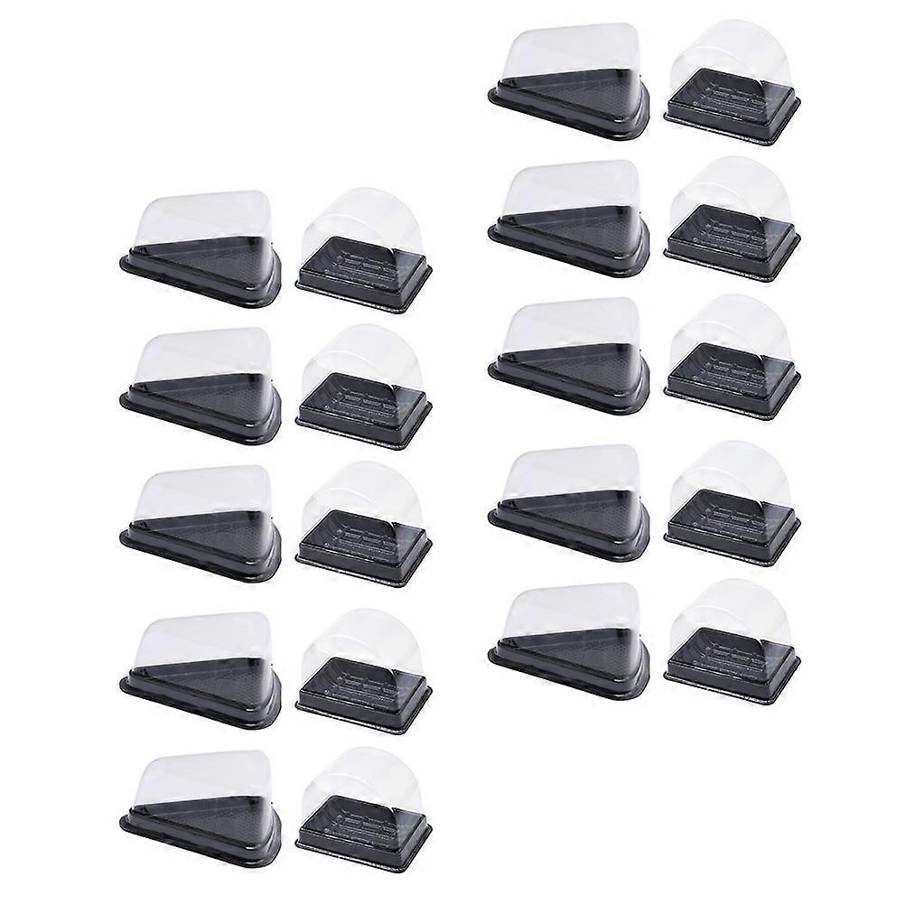 Black Cake Packaging Box for Storing 100Pcs Pet Food Storage Boxes