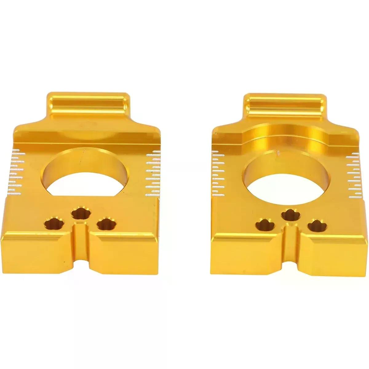 PremiumRear Axle Block for Surron Ultra Bee Axle Chain Adjuster Block Gold