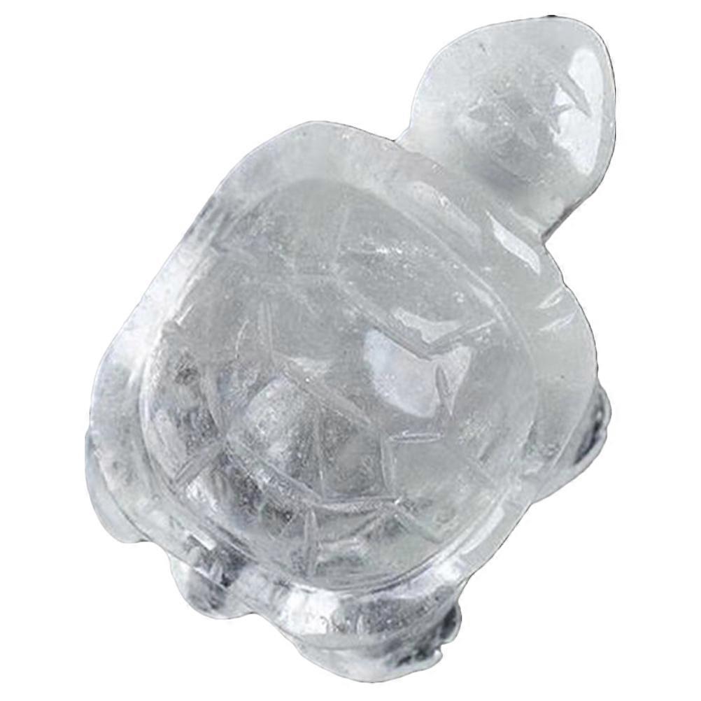 Transparent Turtle Ornament 3Pcs Suitable For Housewarming Gift Home And Office With Lovely Design And Easy Placement