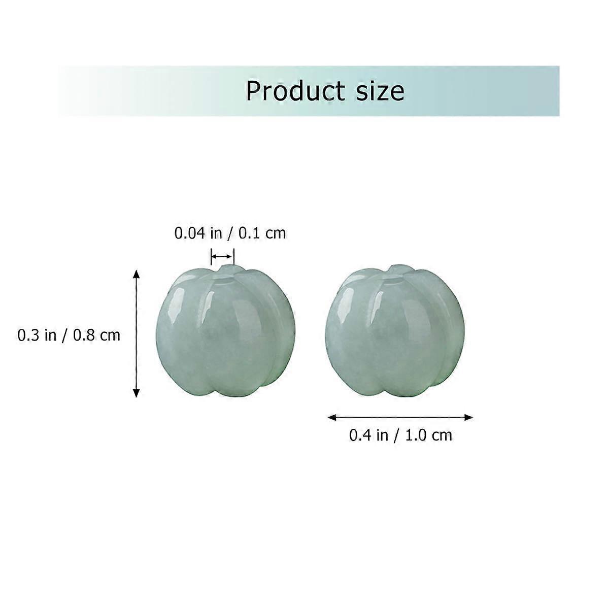 Beads for DIY Making 1Pcs Small Jade Beads Bracelet Necklace