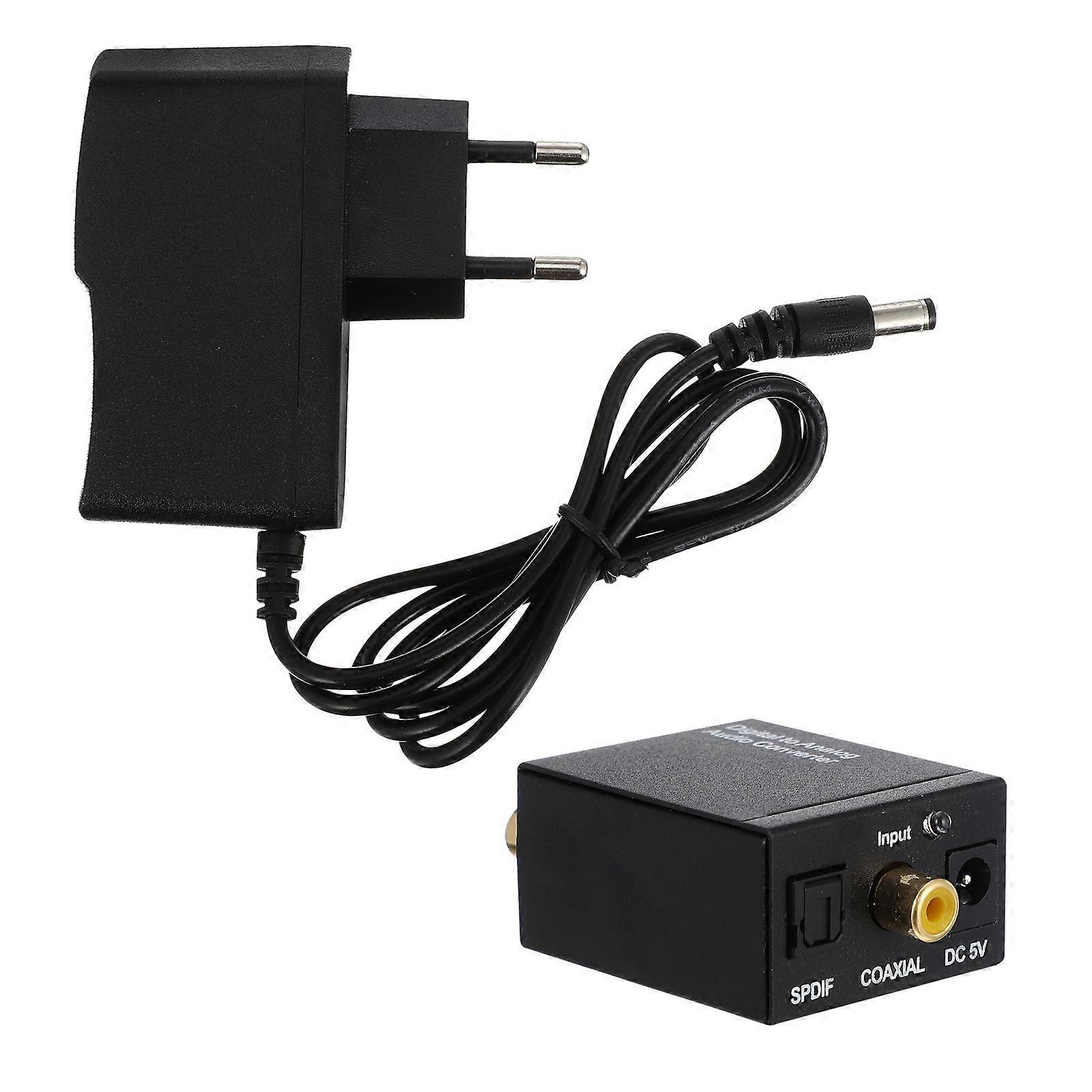 Digital to Analog Audio Adapter Audio Converter for Speaker System