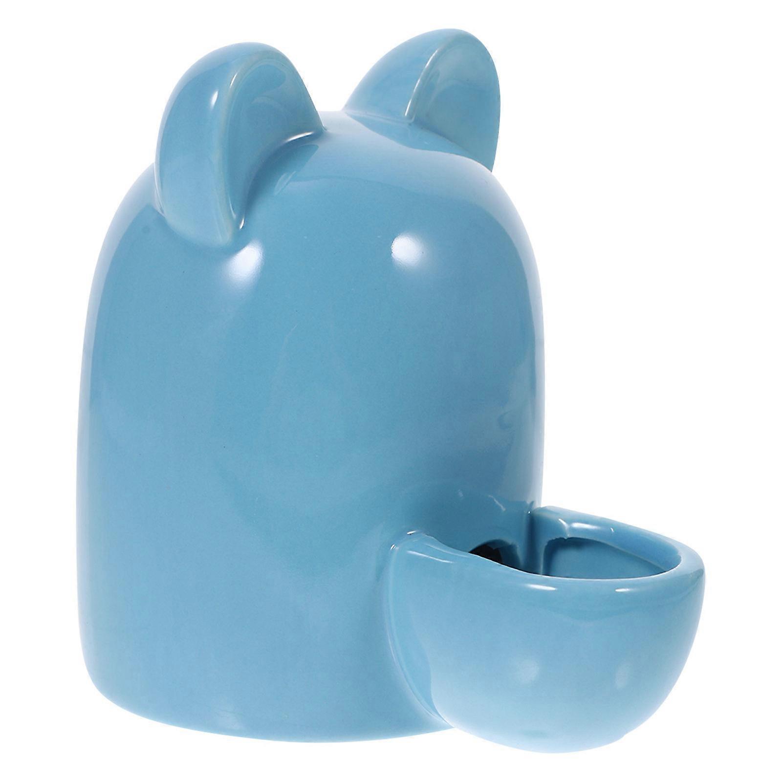 Rabbit Drinking Bowl Cat Ears for Small Pets Self-Dispensing Feeder 100ml