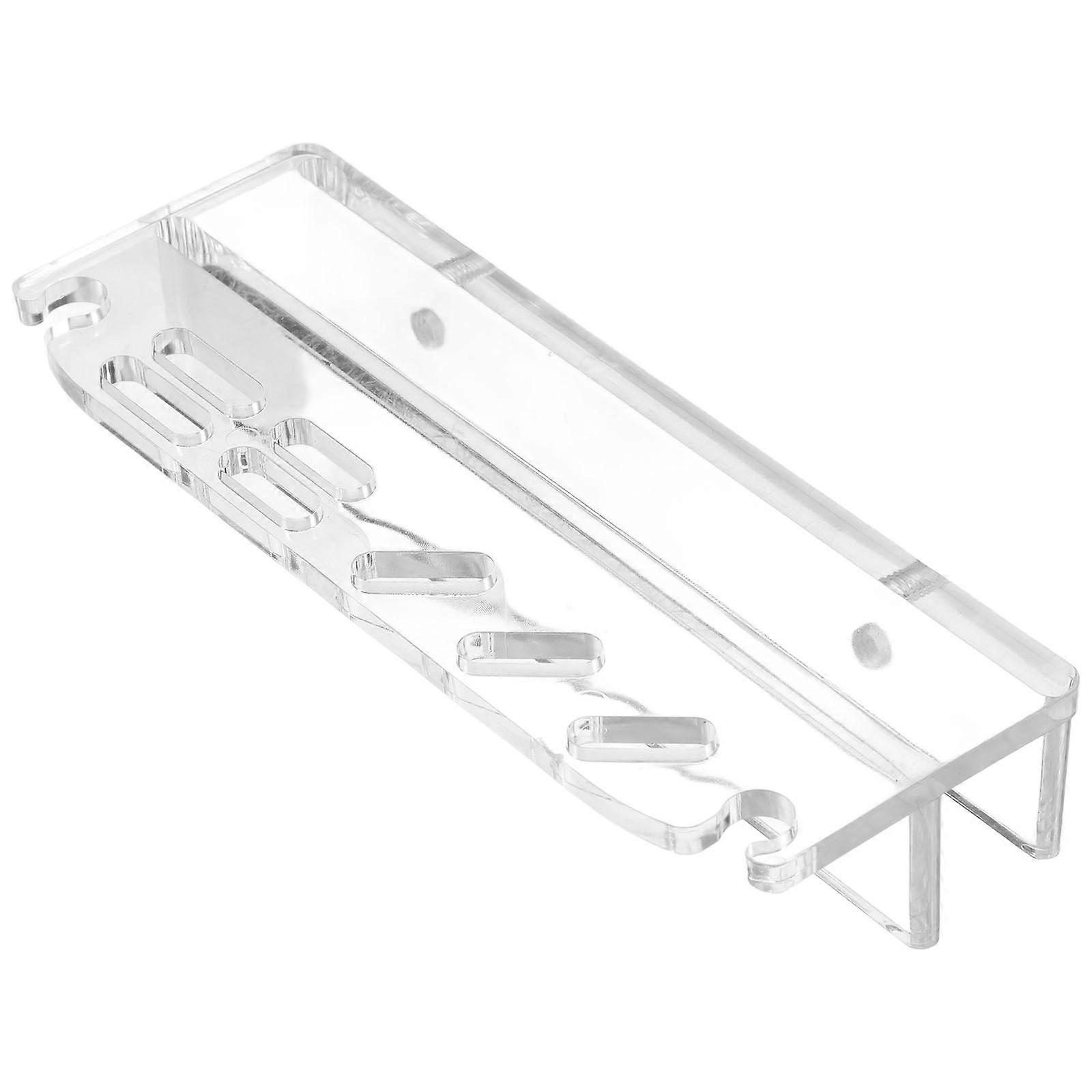 Fish Tank Cleaning Tool Holder Acrylic Organizer 2Pcs Set