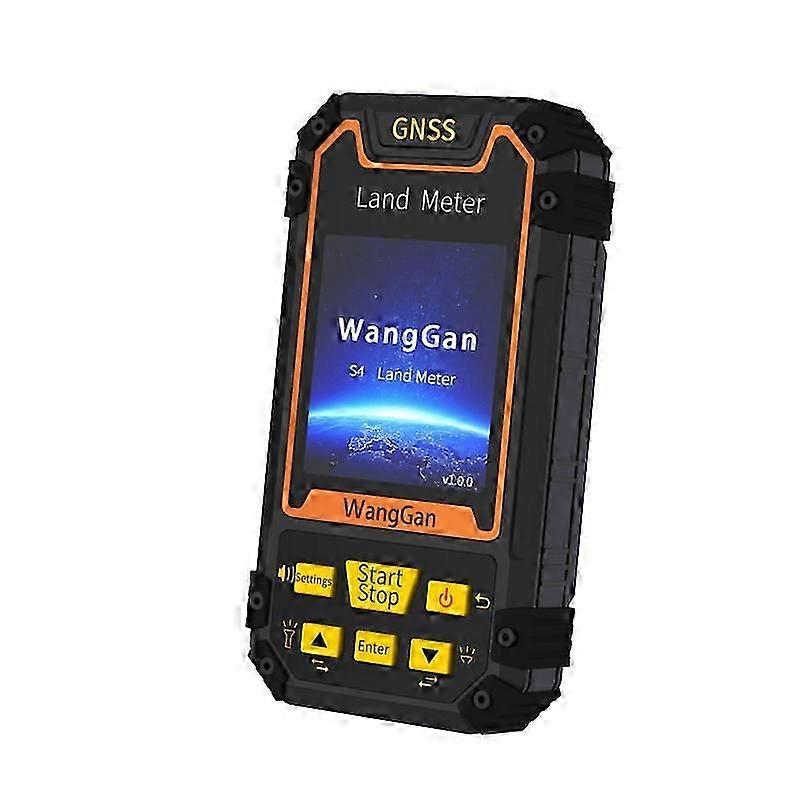 WangGan GPS Land Survey Meter S4, GPS Land Surveying Machine Accuracy Survey Equipment Area Distance Measure Tool