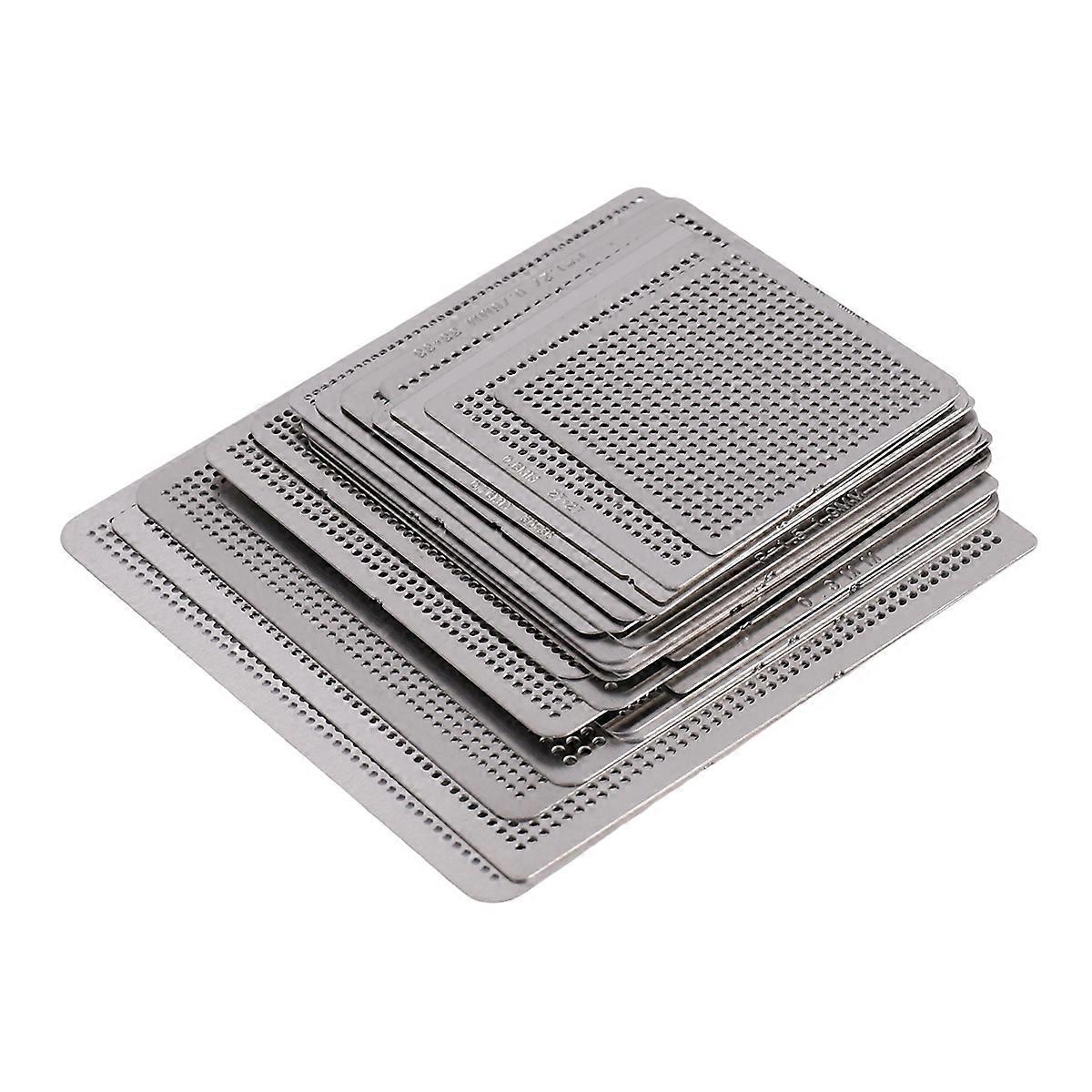 27Pcs Universal Direct BGA Heating Stencil Fixture for SMT SMD Chips