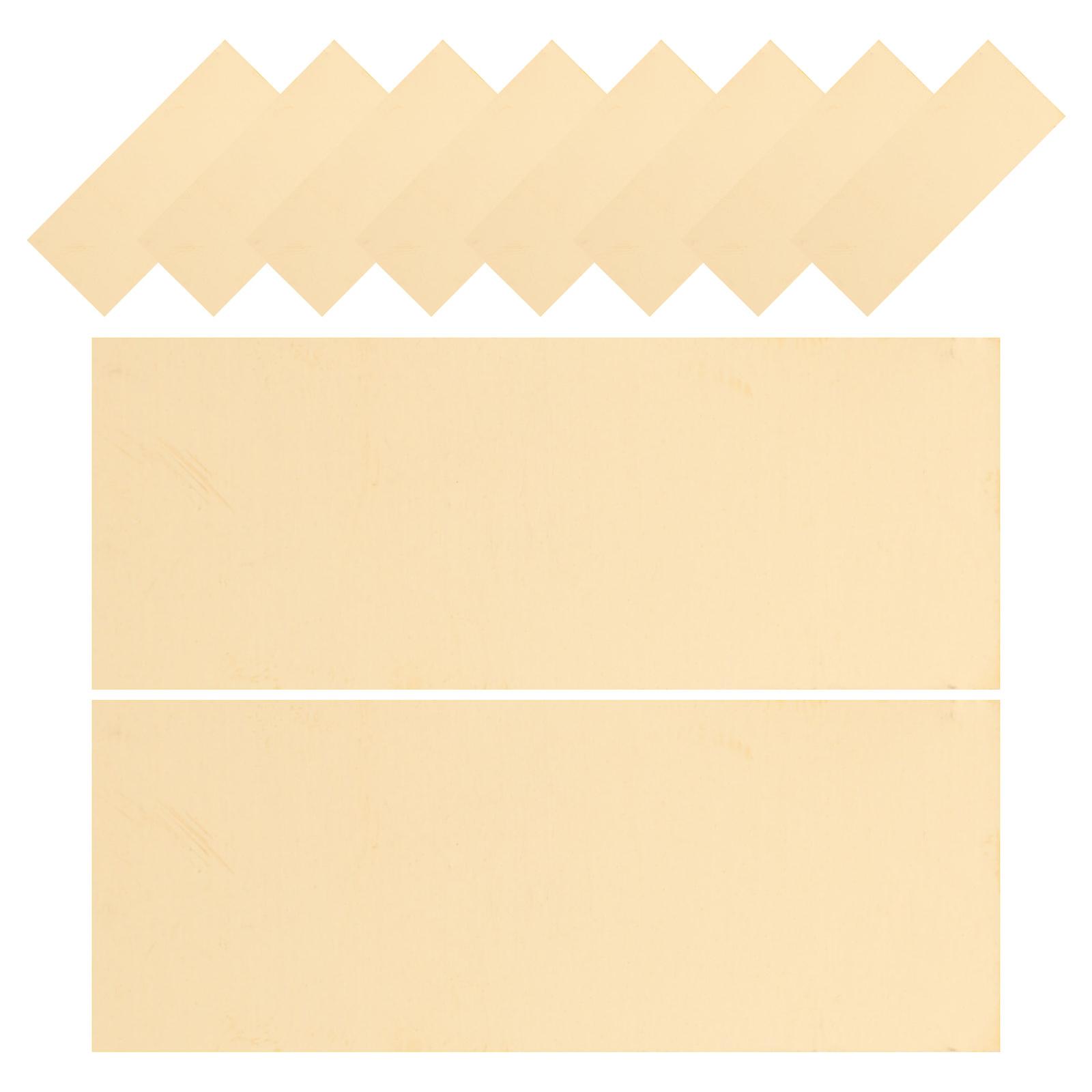 Fruit Battery Experiment Sheets Brass Science Material for Experiments 10Pcs