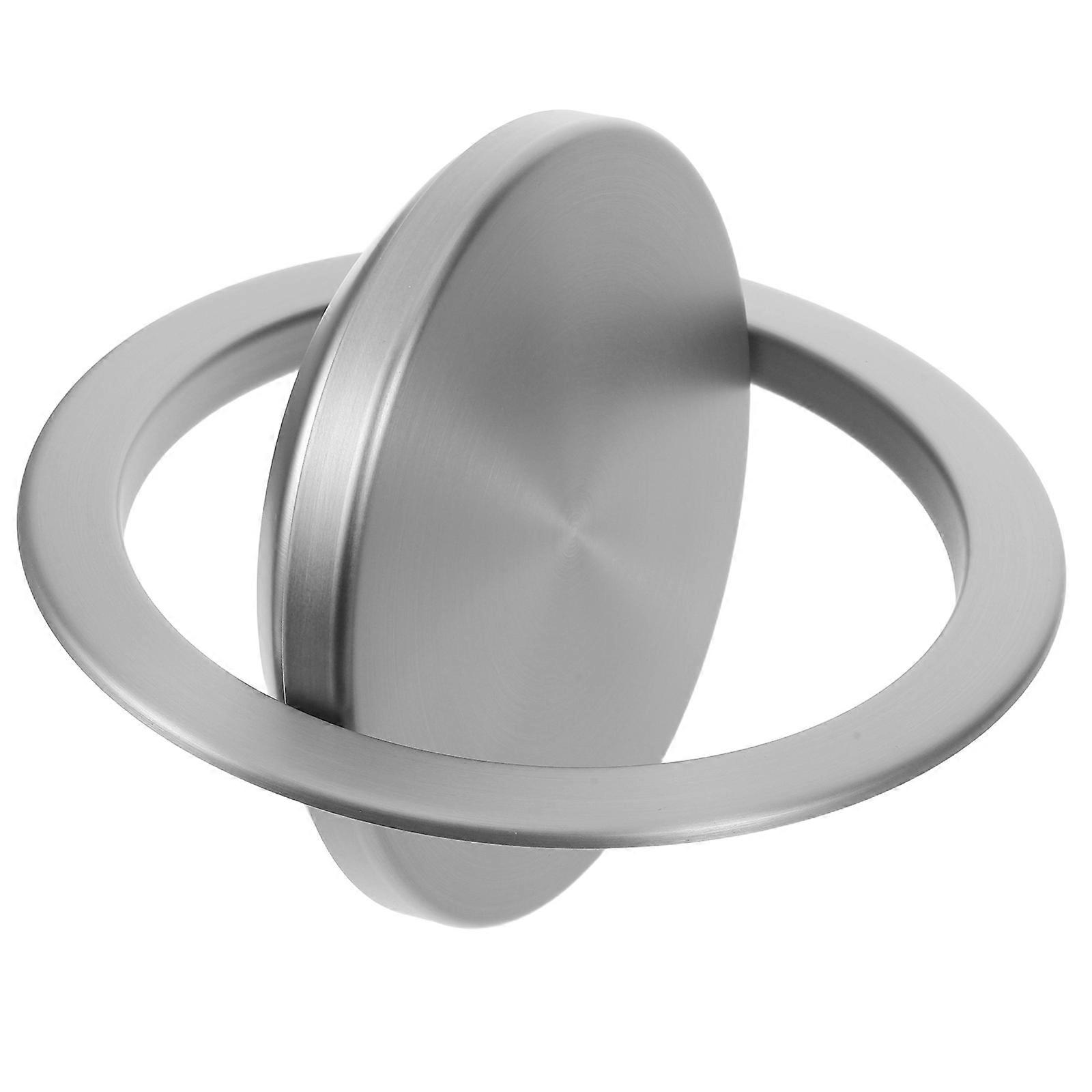 Embedded Countertop Trash Can Lid Built-in Swing Lid for Kitchen Spaces