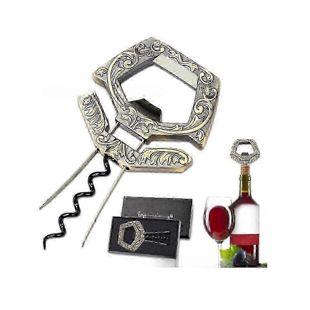 3 in 1 Ah So Two Prong Wine Opener & Cork Remover for Older & Fragile Corks - Easy Uncorking for Connoisseurs miao7