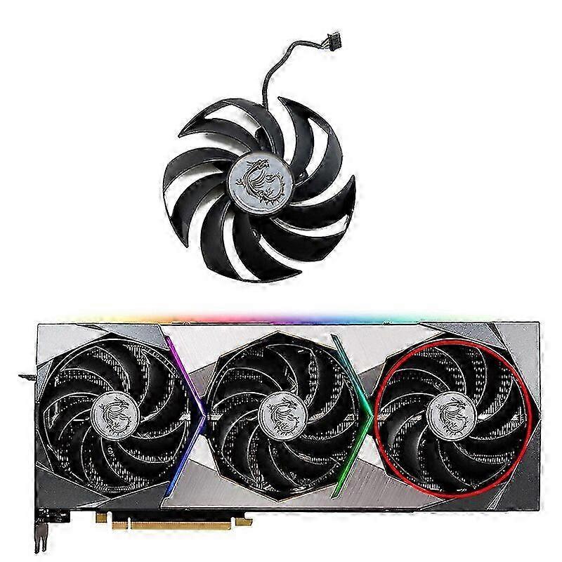 95MM PLD10010B12HH GPU Cooler Fan Replacement For MSI GeForce RTX 3070 3070Ti 3080 3080Ti 3090 Ti SUPRIM X Graphics Video Card 25-26