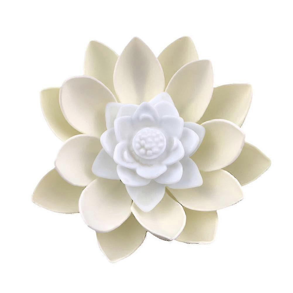 Artificial LED Lotus Lamp: Floating Night Light for Garden Pond & Swimming Pool Decor