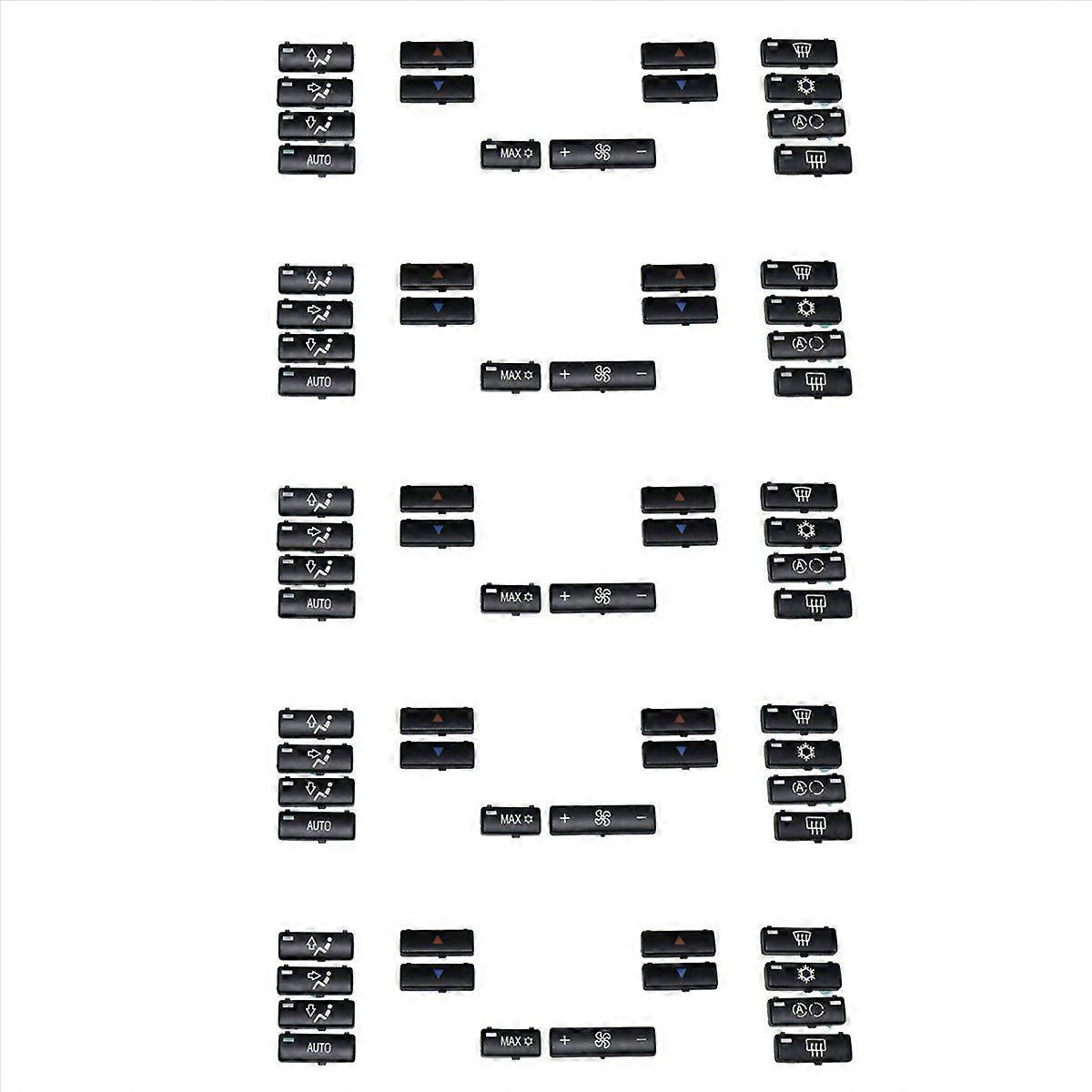14 Button Key Air Conditioner Switch Key Cover for E39 E53 525I