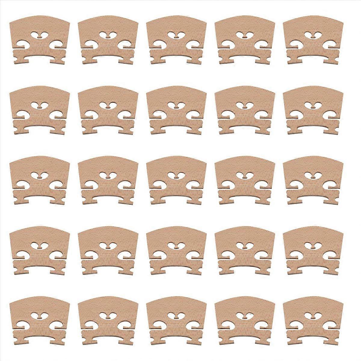 5 Pieces Maple 4/4 Full Size Violin Bridge Qin code accessories