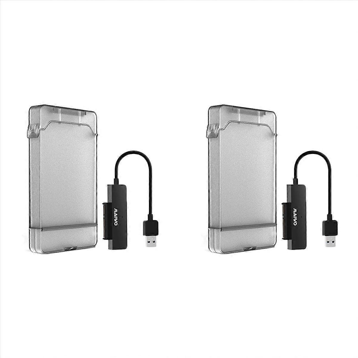 K104 HDD SSD Enclosure HDD Hard Drive Enclosure(Black)