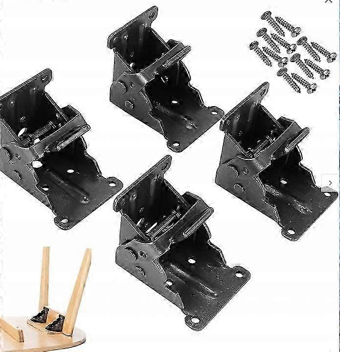 4x Hinge For Folding Table Top 0-90°