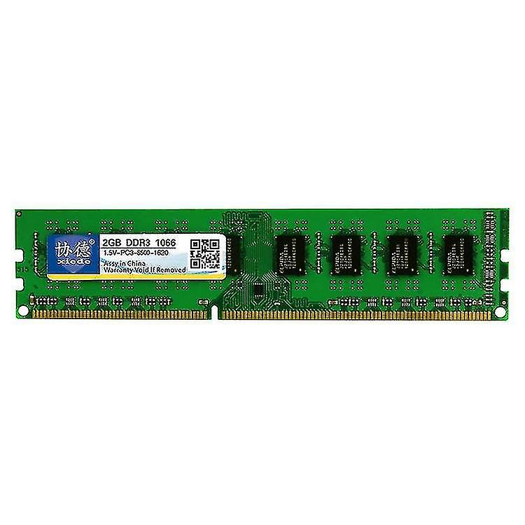 Computer Accessory Sets Xiede X084 Ddr3 1066mhz 2gb General Amd Special Strip Memory Ram Module For Desktop Pc