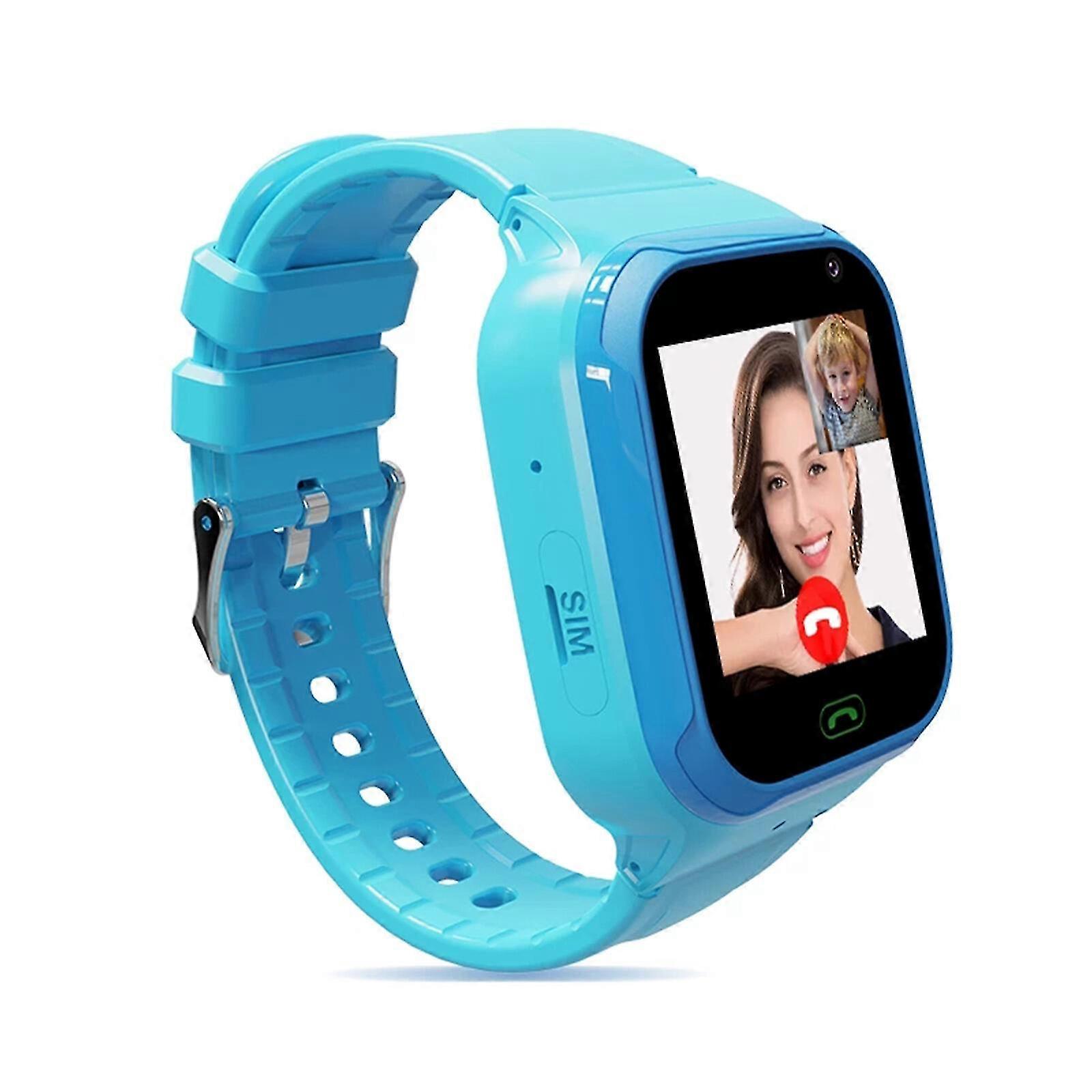 Kids SOS Call Waterproof Smart Watch 4G SIM LBS/WiFi Camera