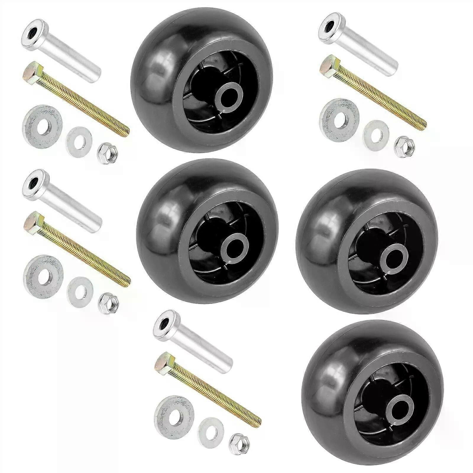 4 Deck Wheel with Bolt and Nut for Hustler Super Z Models 52"  60" 72" / 031997 NO.61208