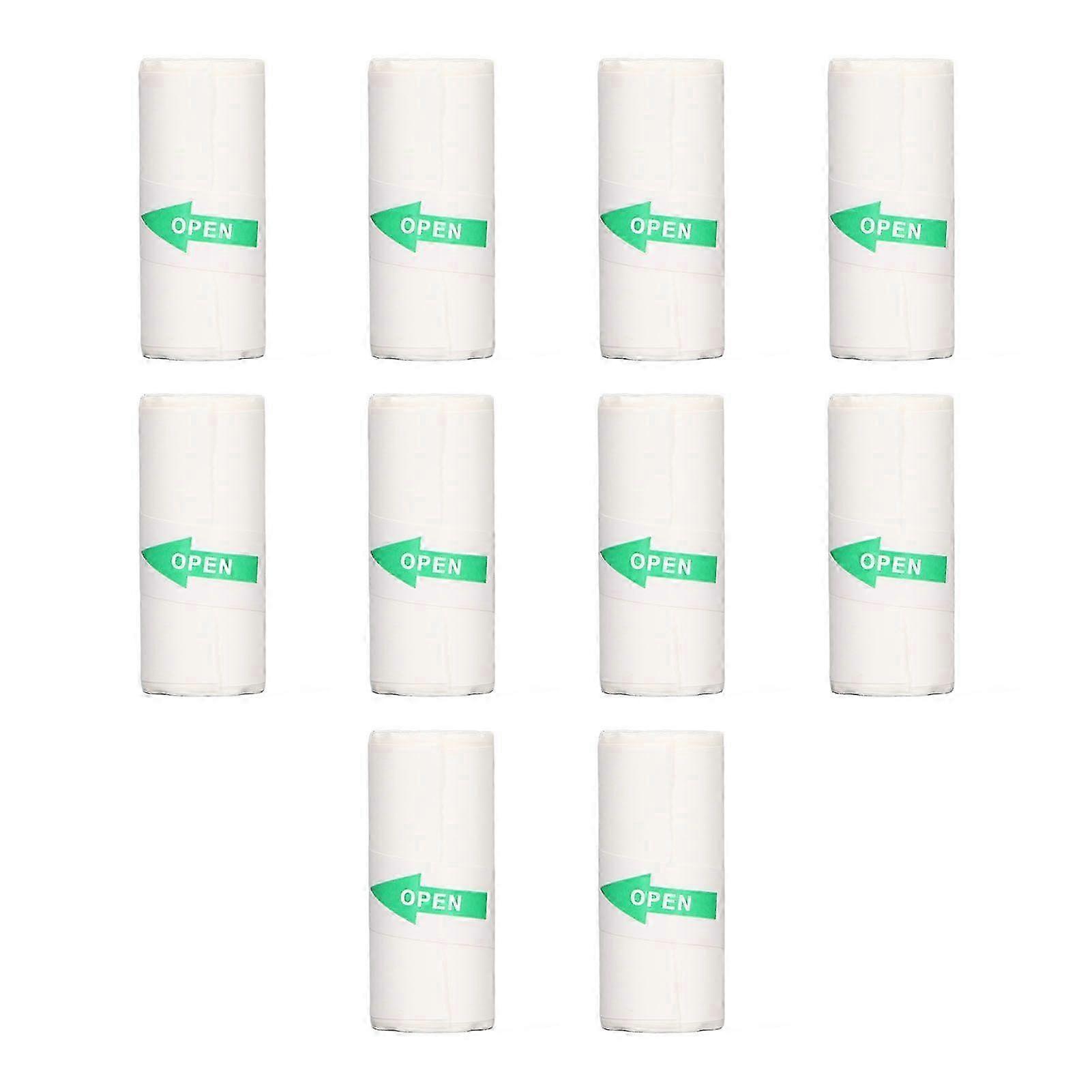 10 Roll Thermal Printer Paper Portable Thermal Self Adhesive Mini Printing Paper for Label Wrong Questions Photo 57x25mm