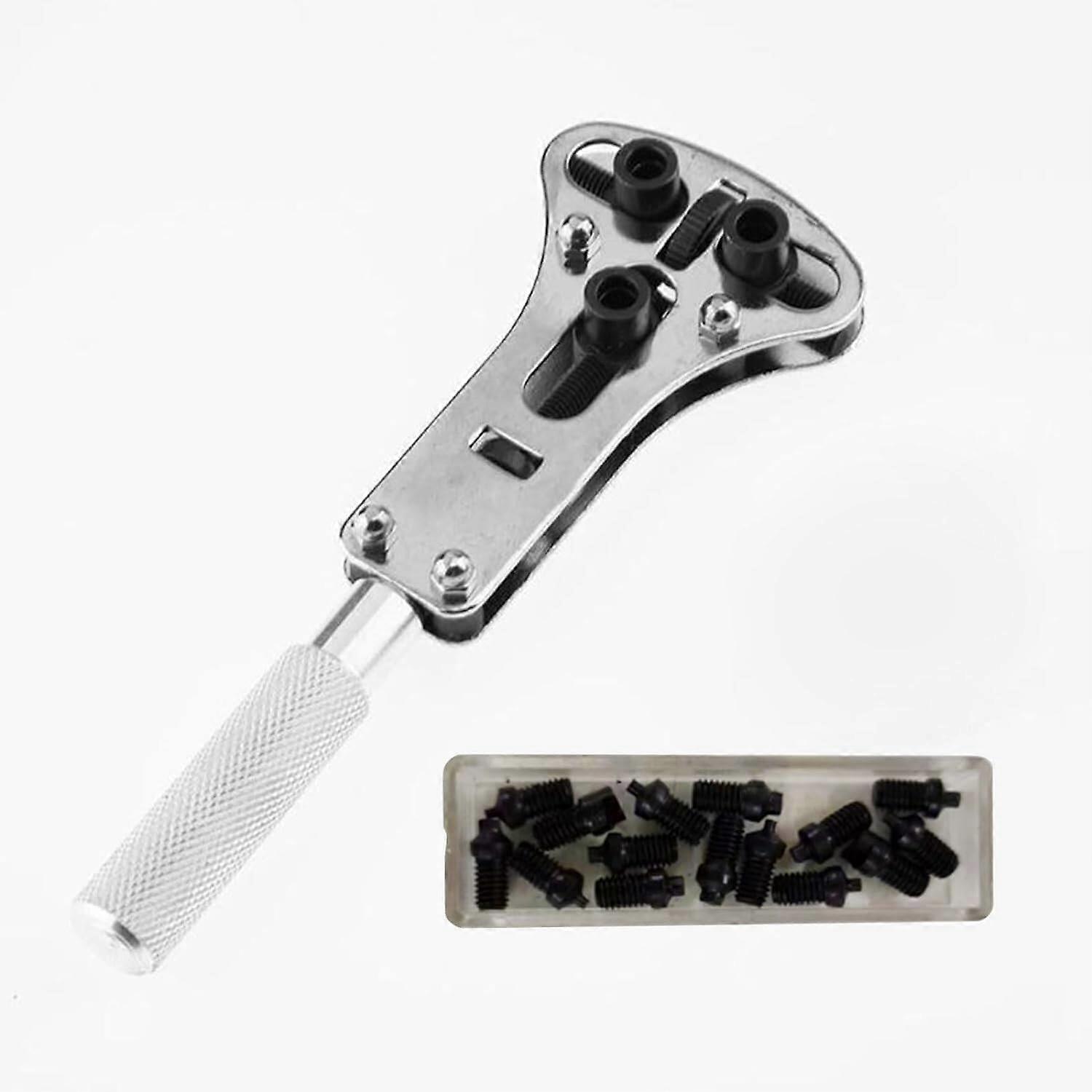 Watch Back Remover Tool With 18 Pcs Part Wrench Screw Remover