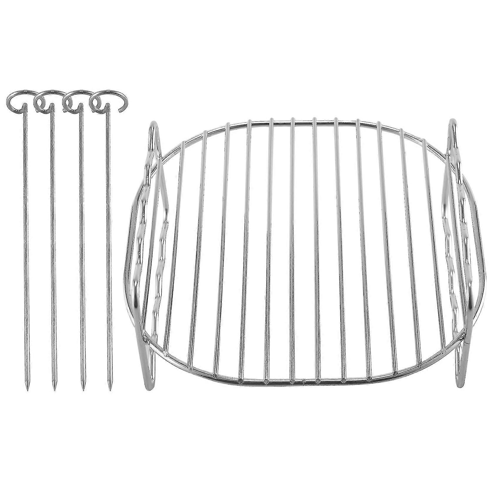 Air Fryer Rack for All 3.7 to 5.8qt Models Multi-purpose Double Layer Basket Stand