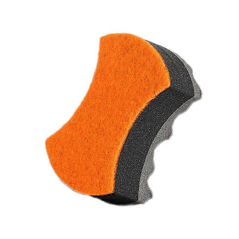 Three-layer High-density Sponge Wave Car Wash Cleaning Products, Random Color Delivery