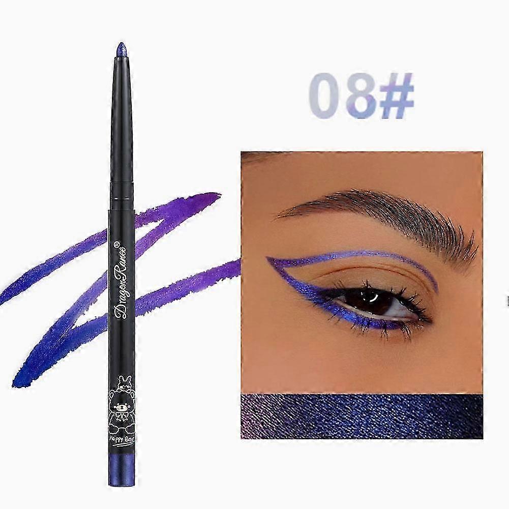 3-in-1 Temperature-Responsive Eyeliner Eyeshadow Brow Pen Long-Lasting Waterproof Hypoallergenic Makeup for Sensitive Eyes