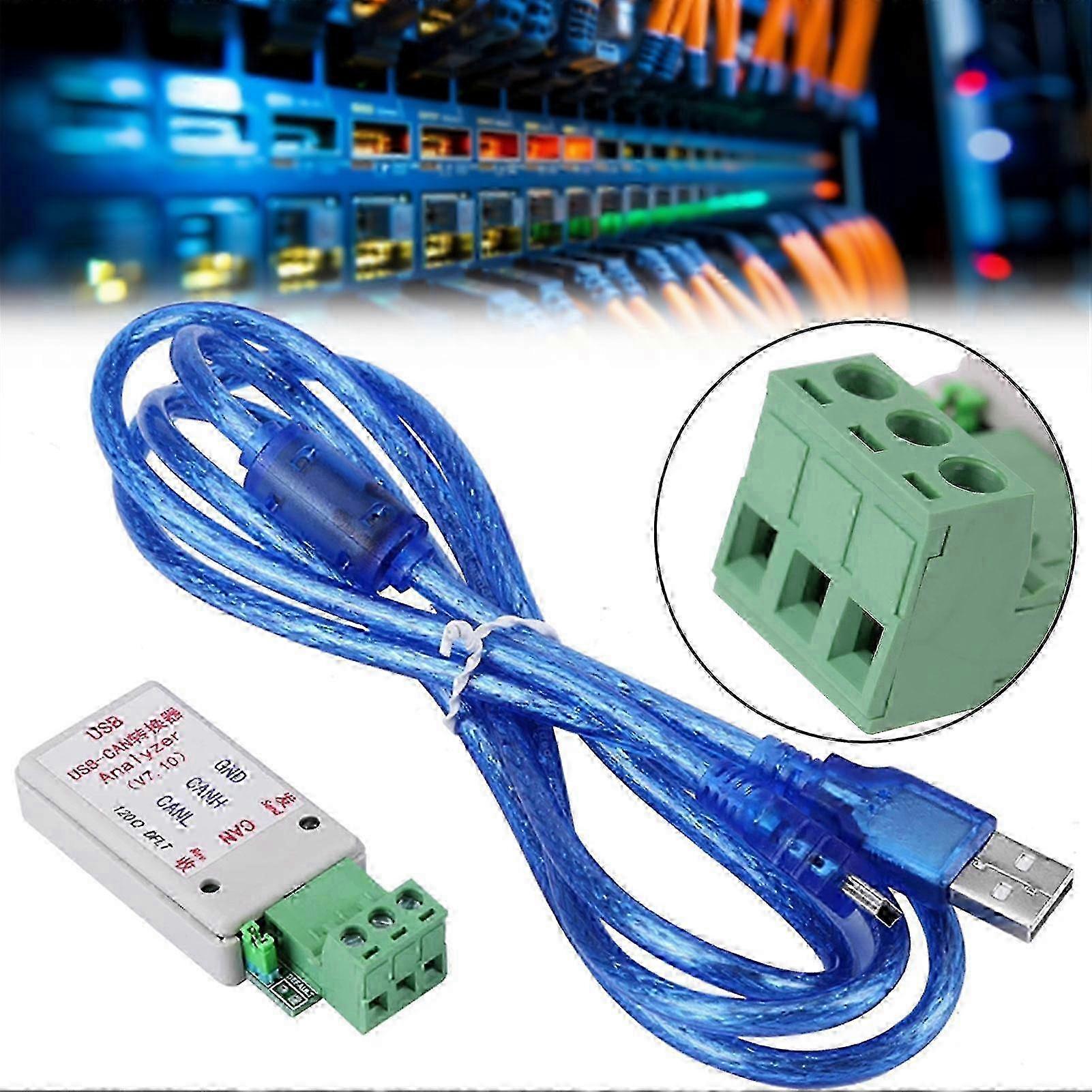 USB CAN bus Adapter for Automotive Diagnostics Support XPs/WIN7/WIN8 for Vehicle Communication