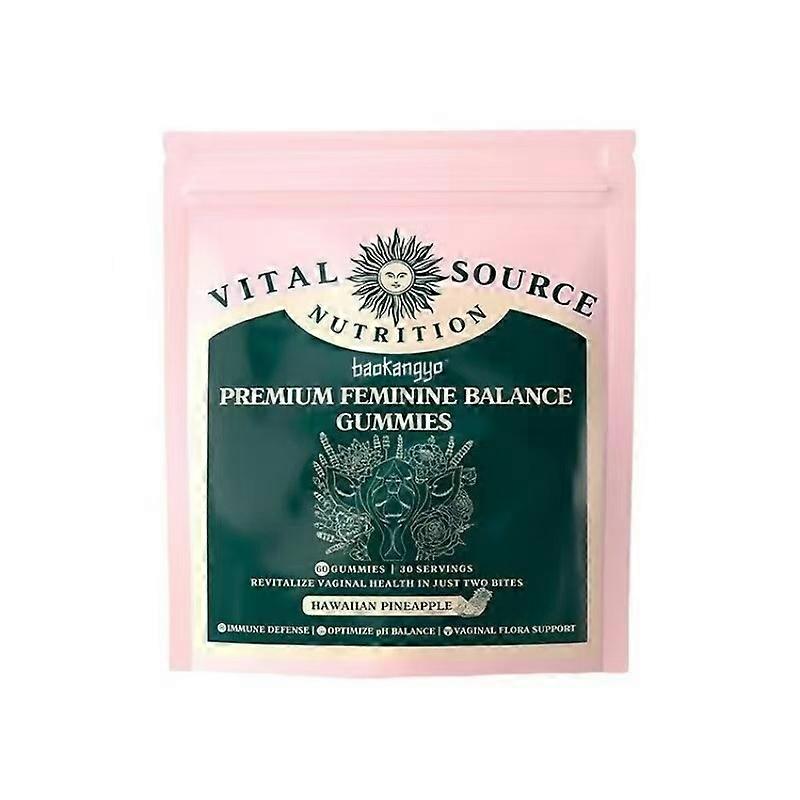 Feminine Balance Gummies 60 Count Ravintogeelit & Chew