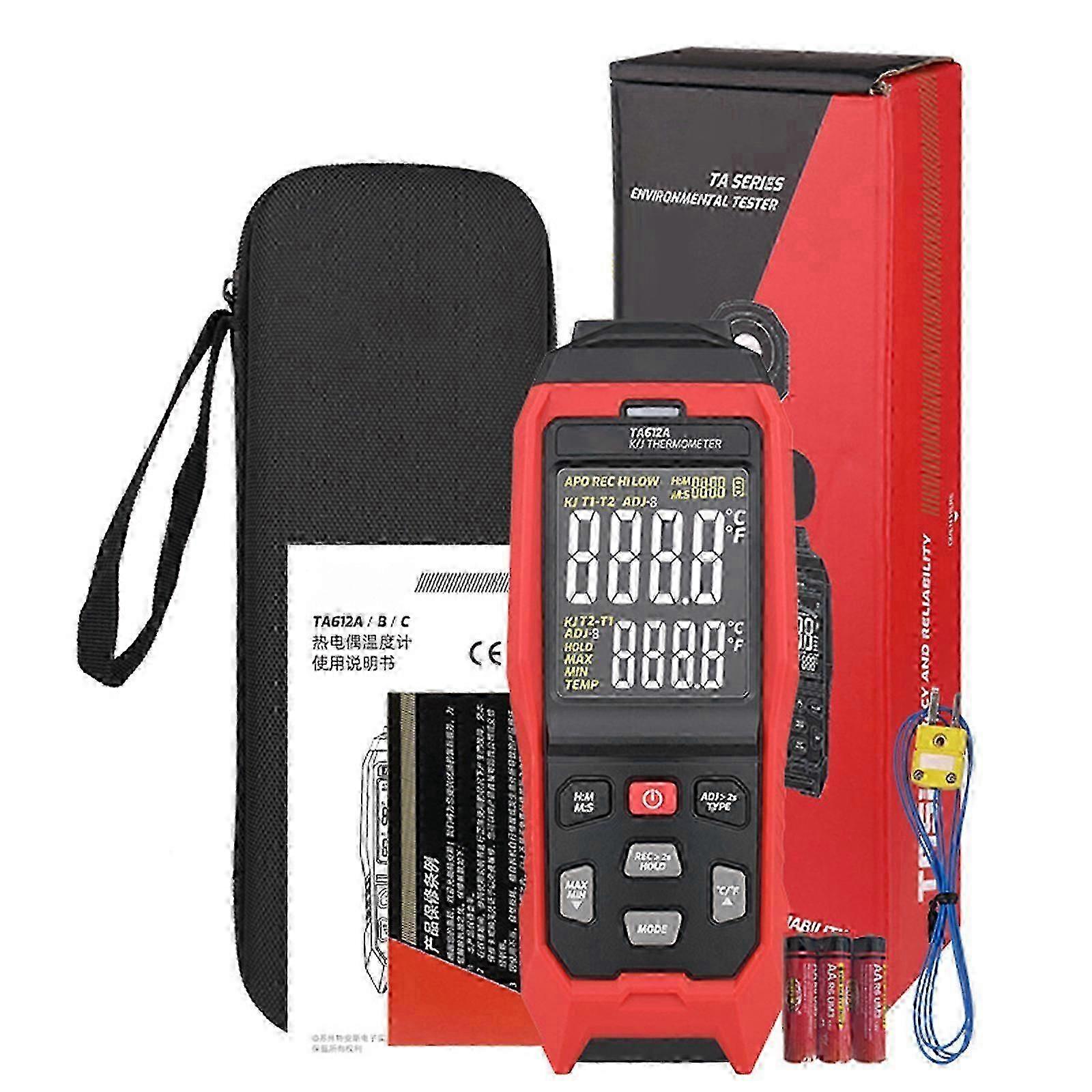 Digital K/j Datalogger 4-channel Thermocouple Thermometer Real-time Data Logging
