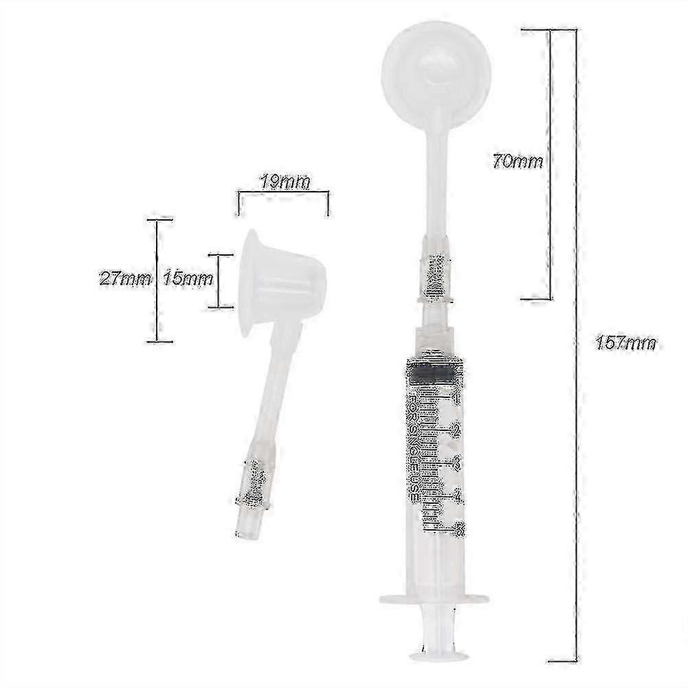 2 Set Nipple Corrector Device Correction For Inverted Nipples Treatment Enlarger