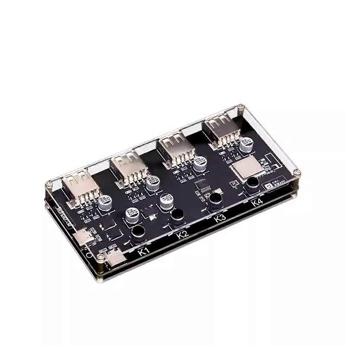 Bluetooth USB Hub 4-Way Smart Switch Timer Voice Control Converter