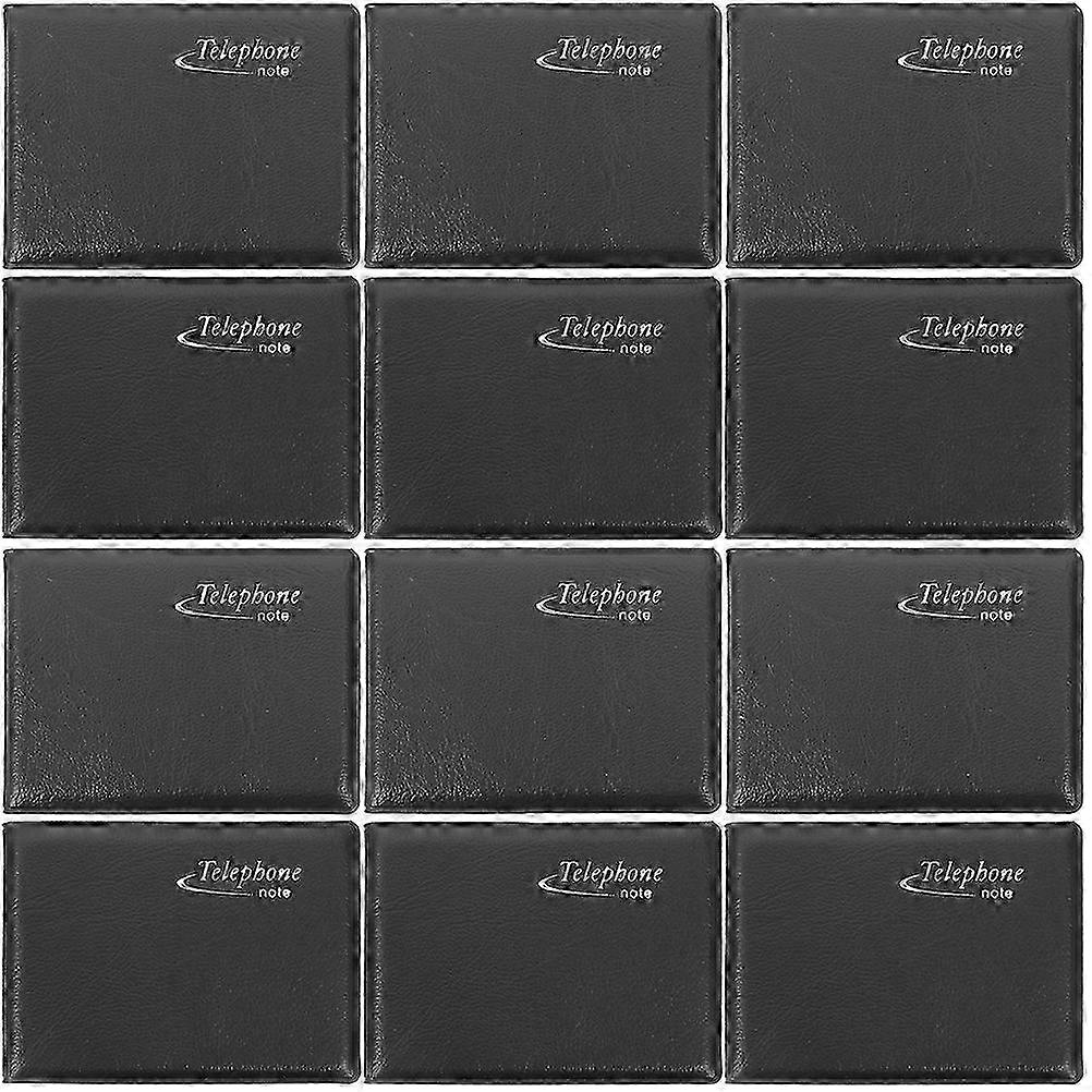 12Pcs Small Address Book Pocket Phone Number Notepad Small Telephone Address Notebook