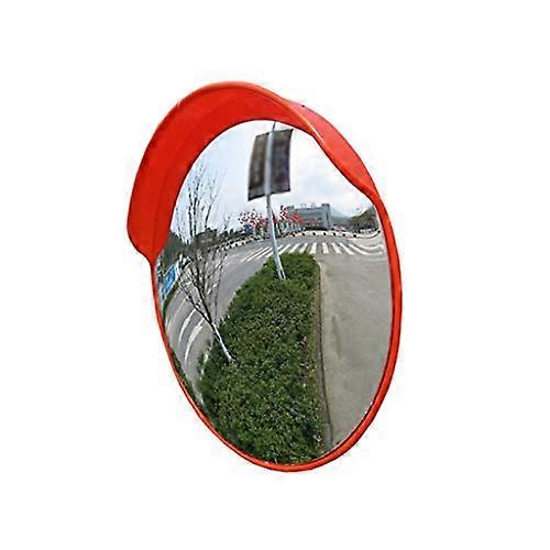 Traffic Safety Convex Mirror 45100cm Rainproof CollisionResistant for Outdoor Blind Spot Visibility