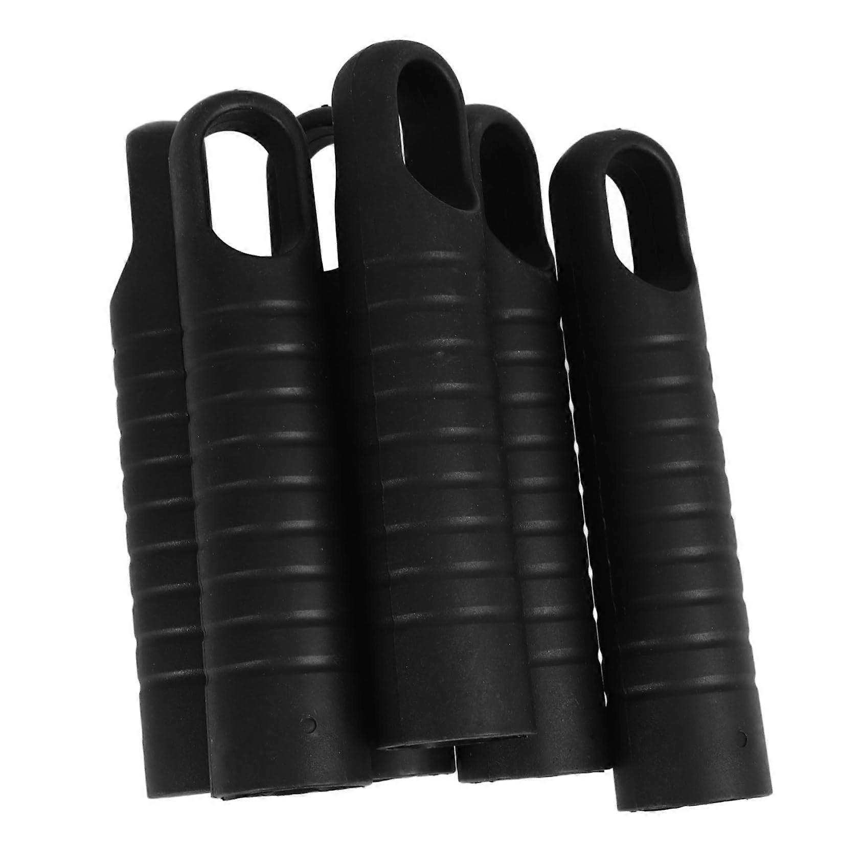 6pcs Broom and Mop Handle Grip Set with Dustpan Holder for Home Floor Cleaning