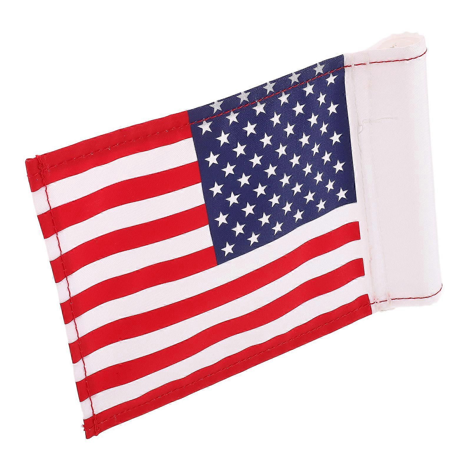 Checkered Golf Flags for Practice Made from Durable Nylon Cloth Suitable for Backyard and Lawn Use