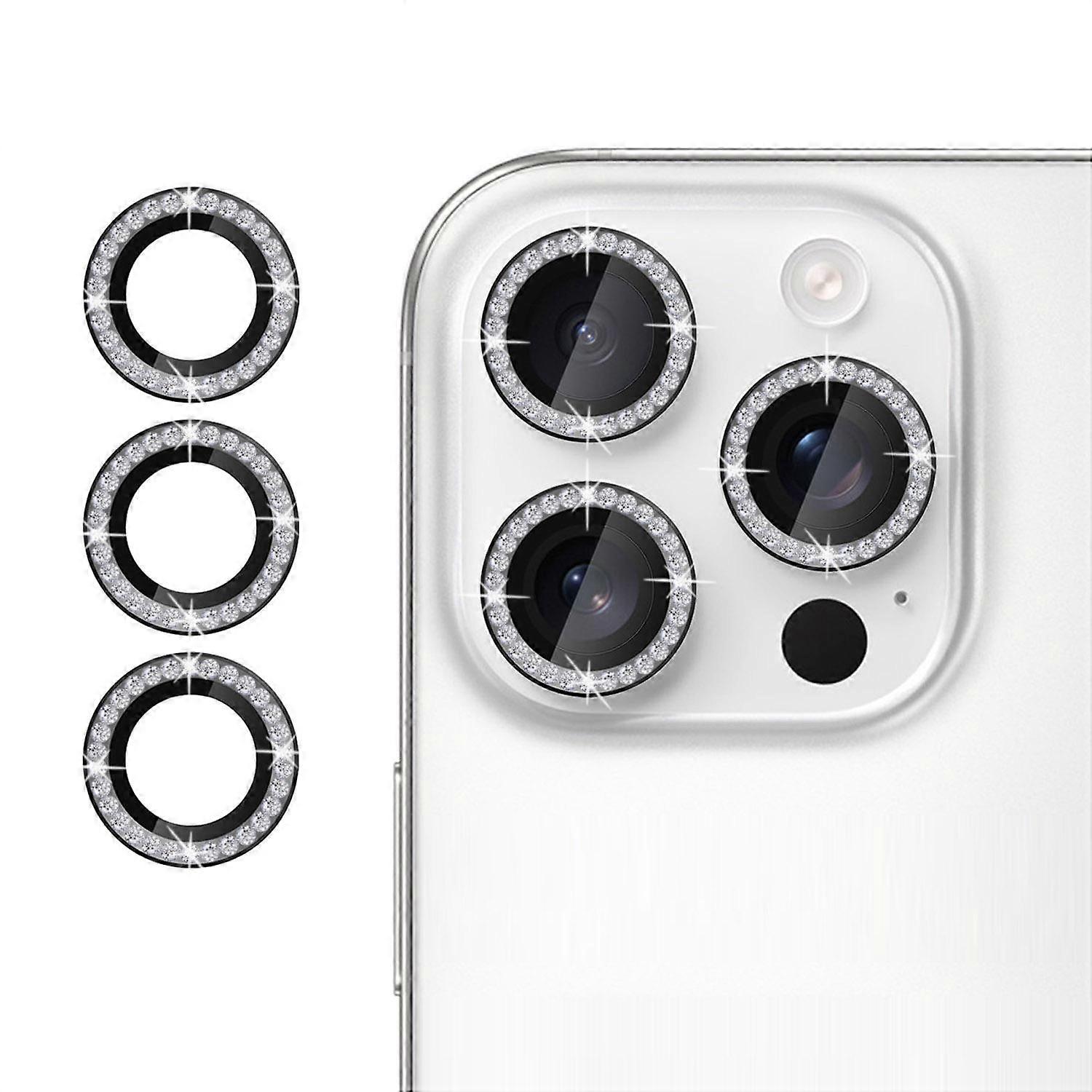 Kalebol Objectif de caméra individuel Diamond Ring Protector