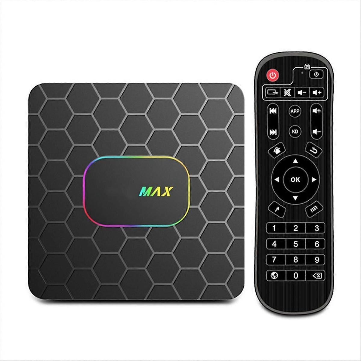 Android 14 TV box R69Max EU plug