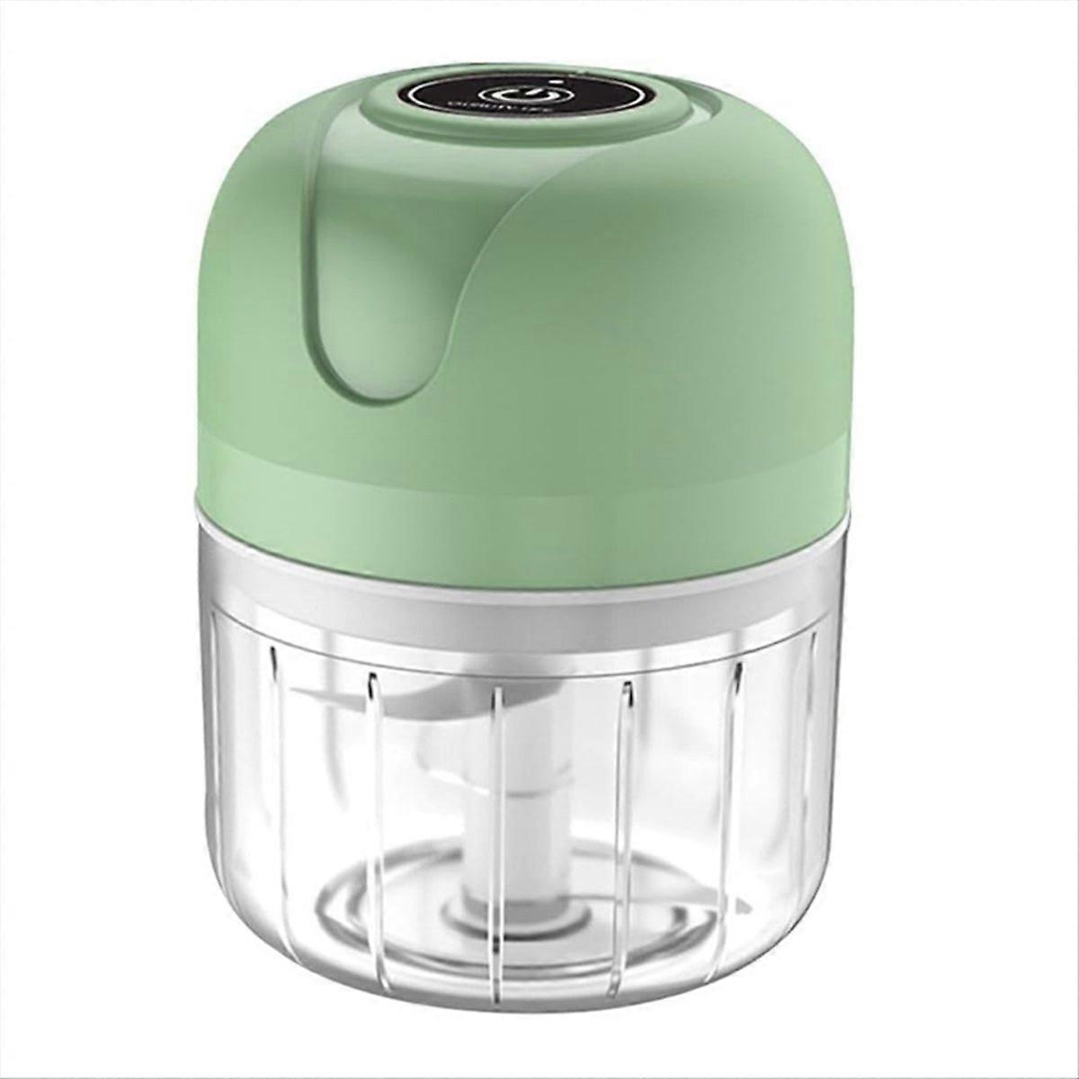Electric Garlic Chopper, USB Rechargeable Mini Food Processor A
