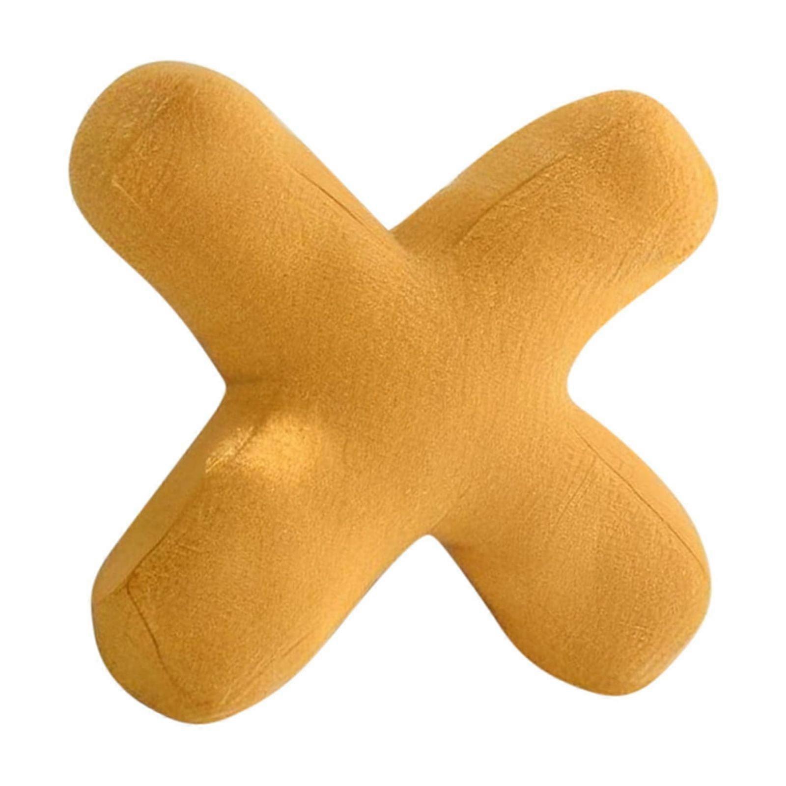 Wadada Letter Plush Pillow, Hugging Initial Throw Pillows A-Z, Decorative Alphabet Cushion for Bed, Couch, Sofa, Living Room (X) - compatible with X