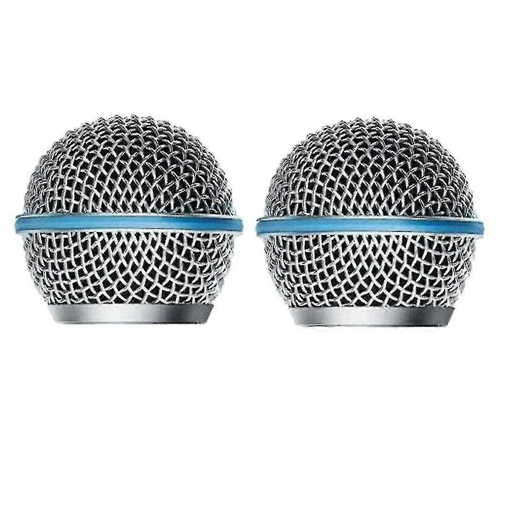 ​Shure Beta58A SM58 PGX24 SLX24 Microphone Grill Replacement with Pop Filter Protection for Enhanced Audio Performance​ Bx5