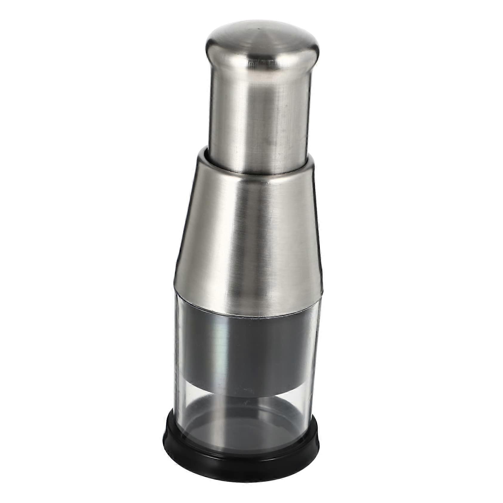 Garlic Press Crusher Mincer with Durable Build for Efficient Kitchen Prep Handheld Easy Clean Black