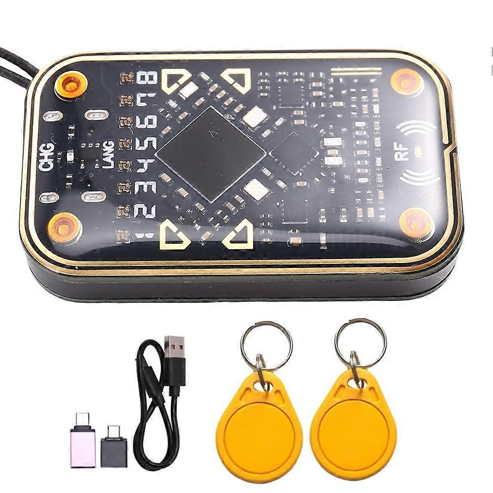 Chameleon Ultra V2.0 RFID Smart Chip Reader Smart Card Emulator+2XCUID Keychain 125K 13.56Mhz Card Decode NFC Duplicator