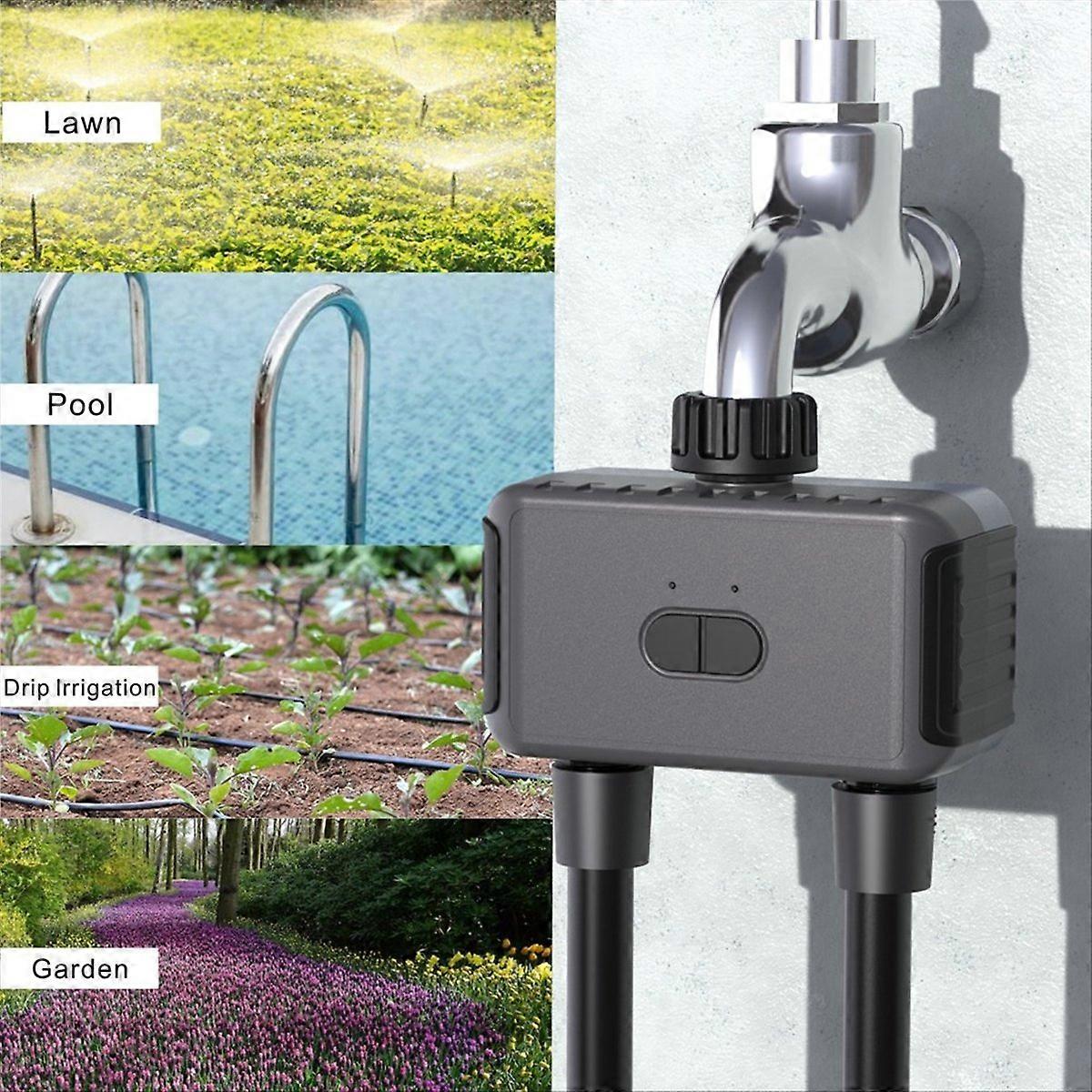Smart 2-Zone Watering Valve with Bluetooth