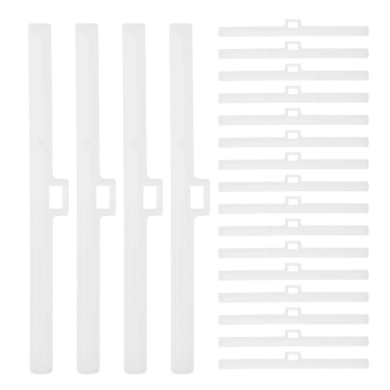 Window Blind Holder Single Hole Vertical Blind Slat Replacement 30Pcs