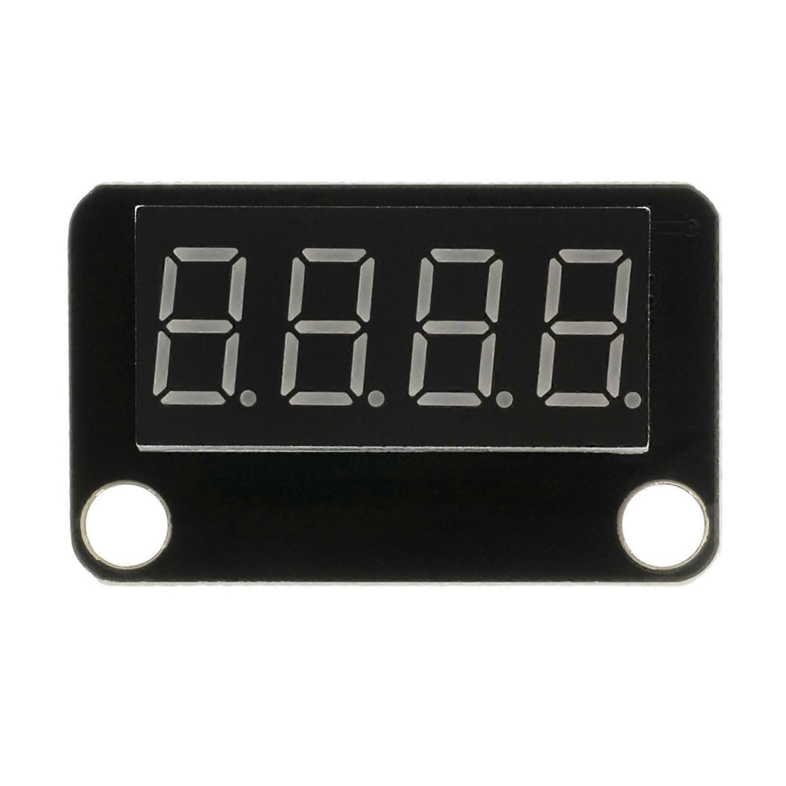 4 Digit LED Display Module with High Visual and Reliability for Professional Engineering Setting Multicolor